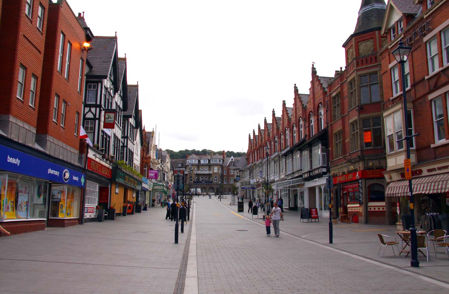 Colwyn Bay, Conwy County, served by Happy Shrimp Marketing web design