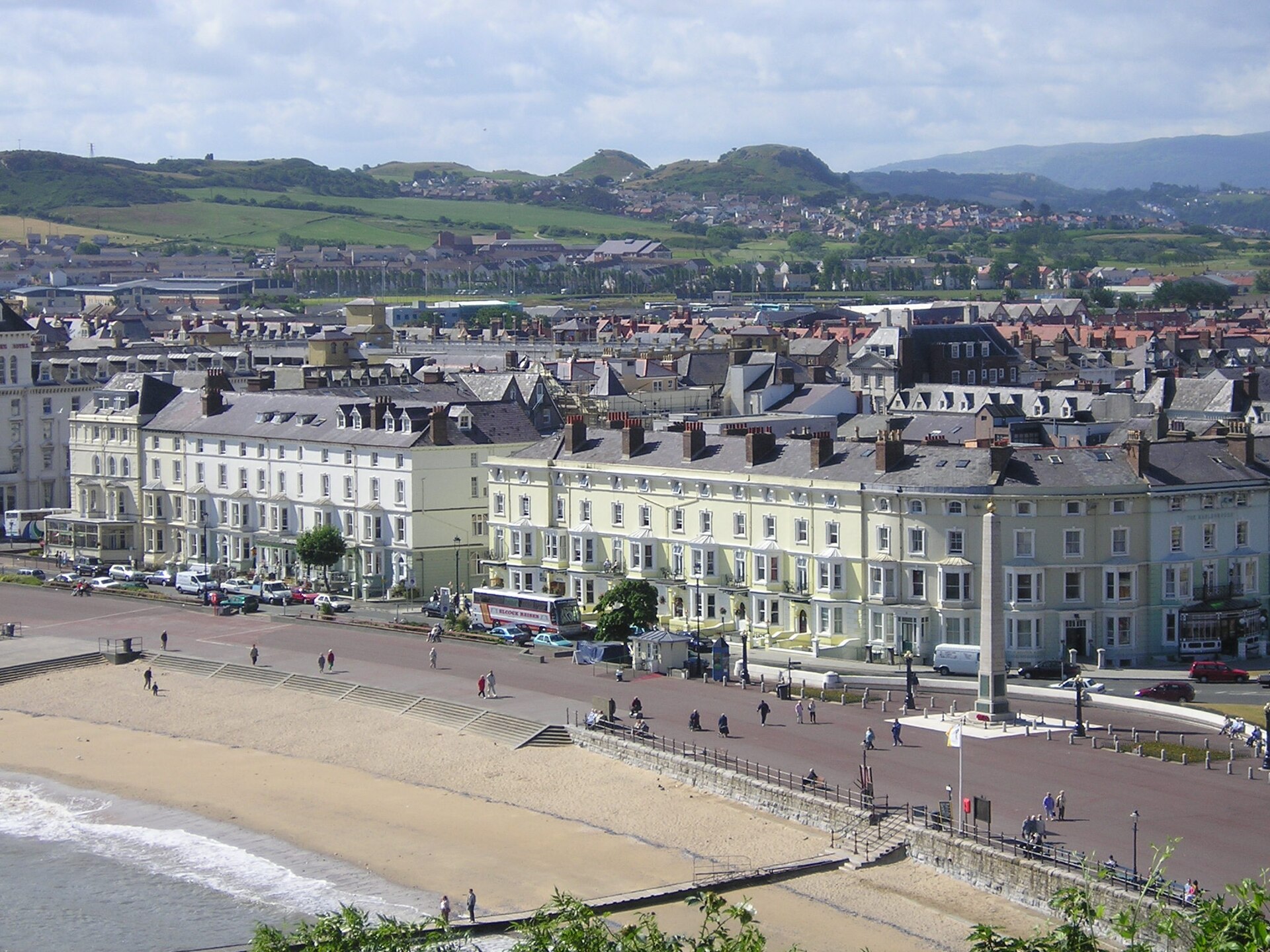 Llandudno seafront North Wales - accommodation booking websites by Happy Shrimp Marketing