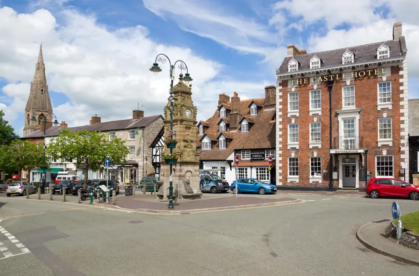 Ruthin, Denbighshire, served by Happy Shrimp Marketing web design