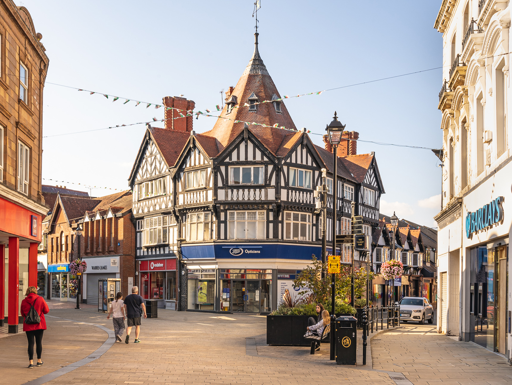 Wrexham, Wrexham County Borough, served by Happy Shrimp Marketing web design